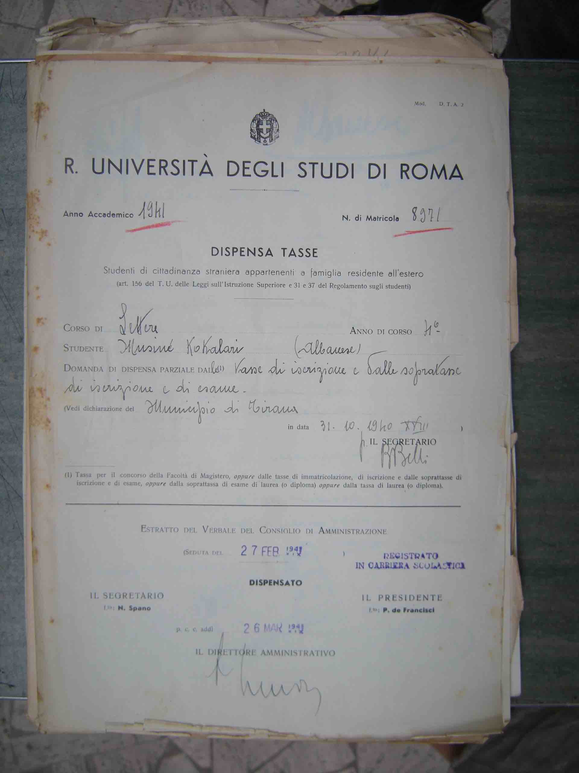 1.10b Esenzioni tasse