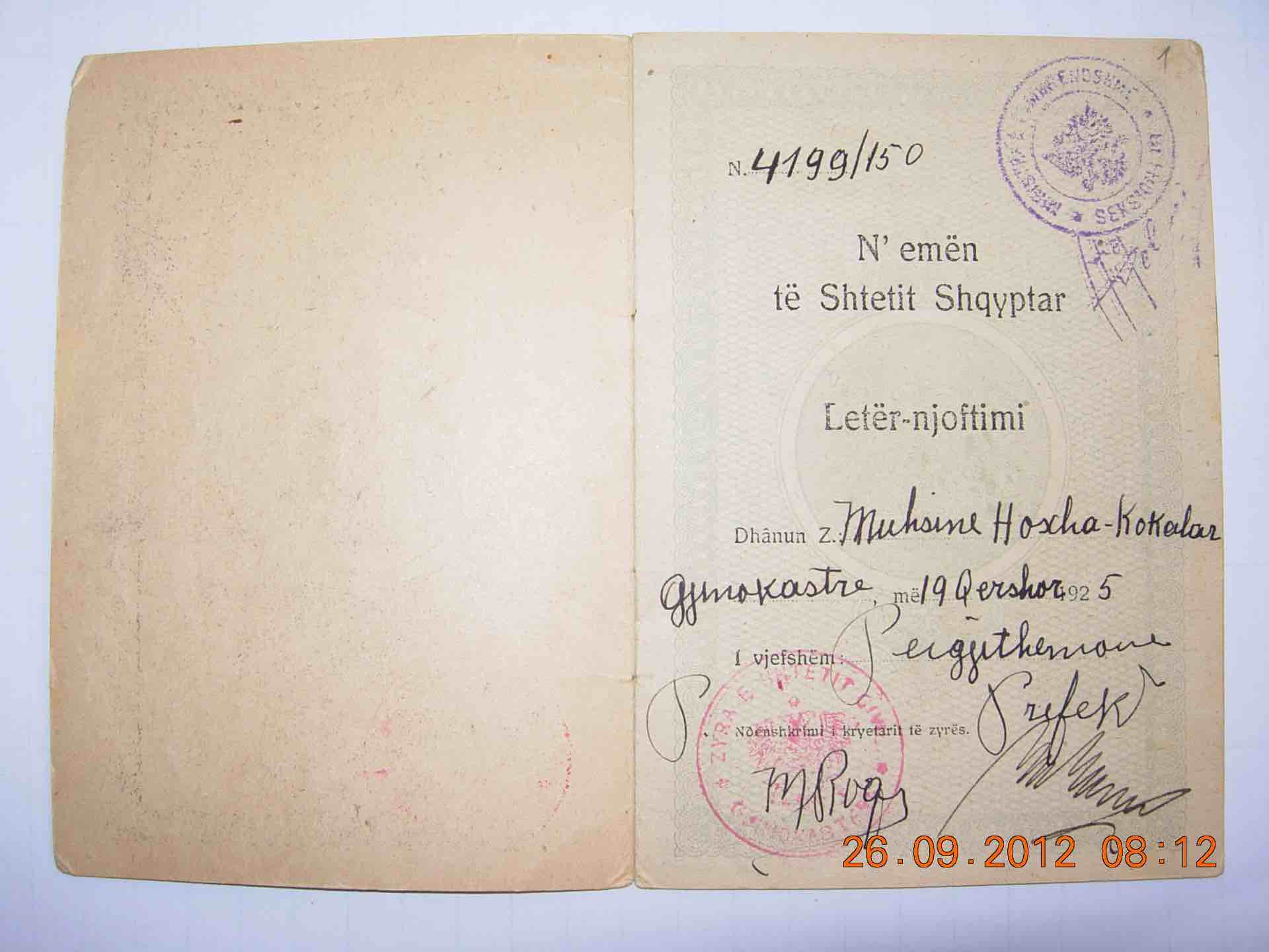 1.1 Passaporto