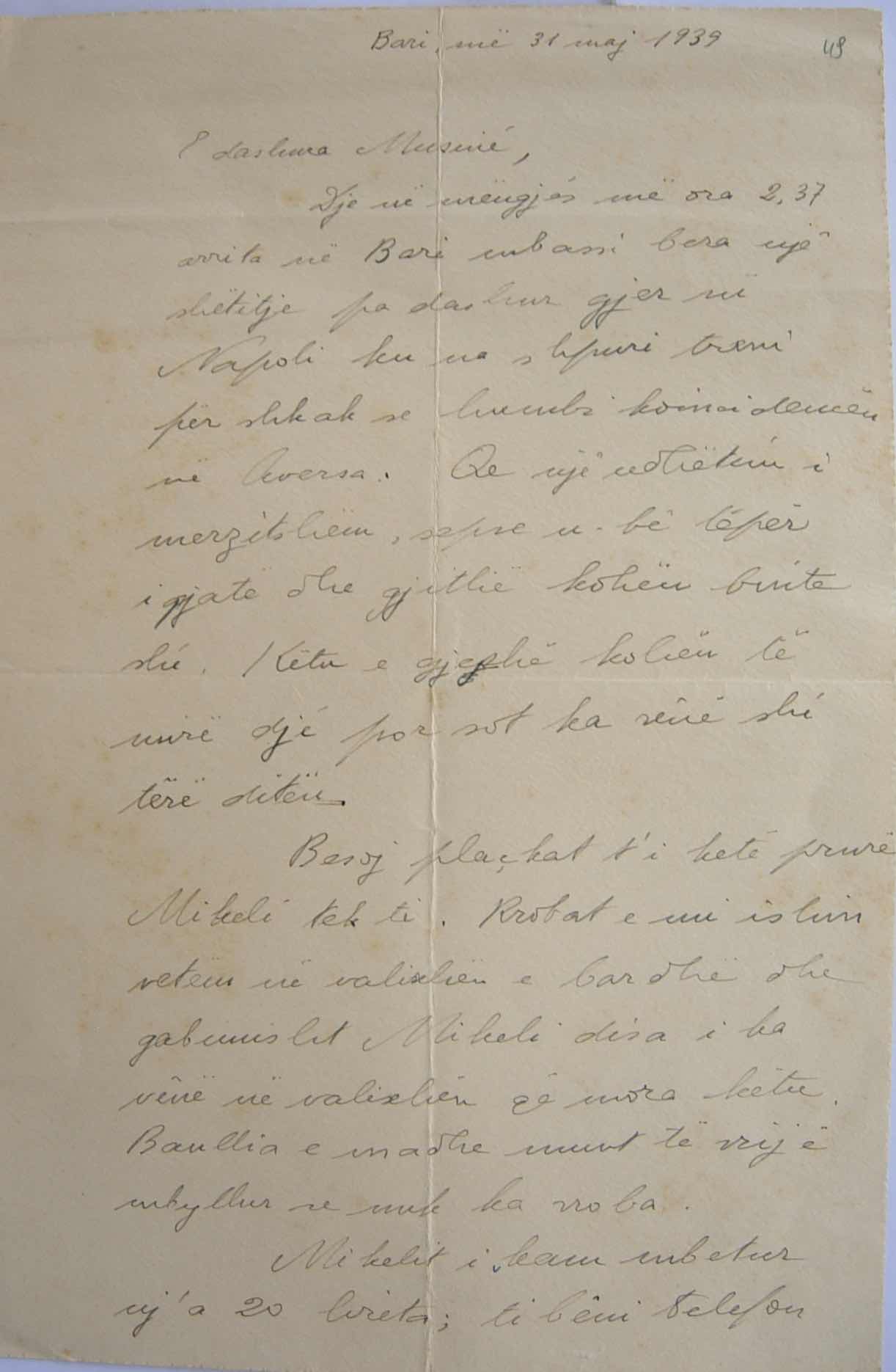 1.26a Lettera Hamit uno