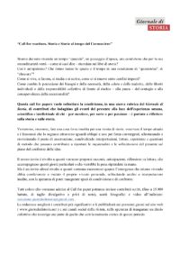 Call for reactions. Storia e Storie al tempo del Coronavirus Call for reactions. Storia e Storie al tempo del Coronavirus