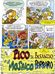 Pico di Bisanzio e il mosaico barbaro: exemplum di una storia in chiaroscuro
