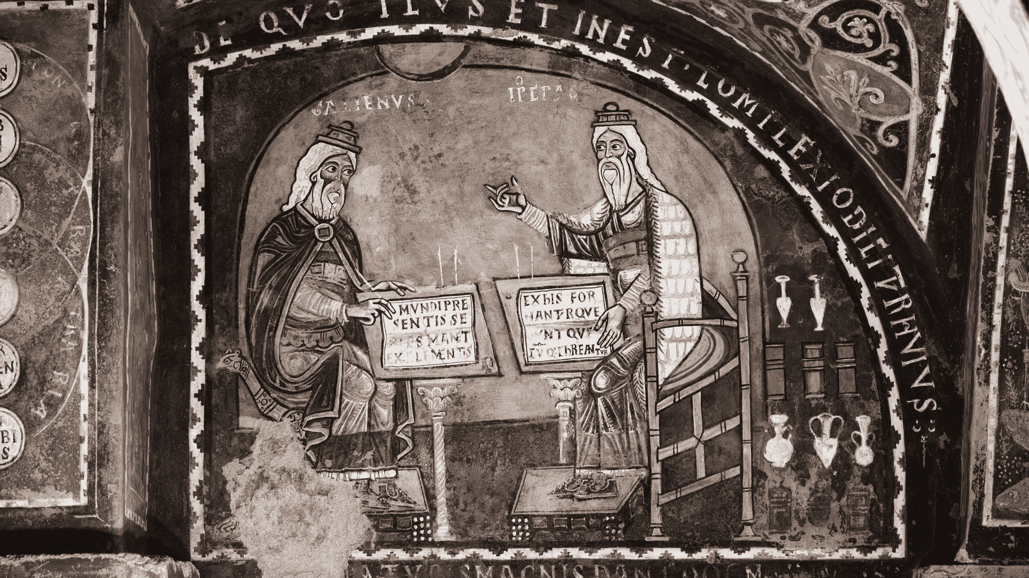 La scrittura della scienza nel XIII secolo: gli affreschi della cattedrale di Anagni