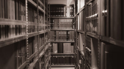 Indoor storage room details in a manufacturing enterprise, metal